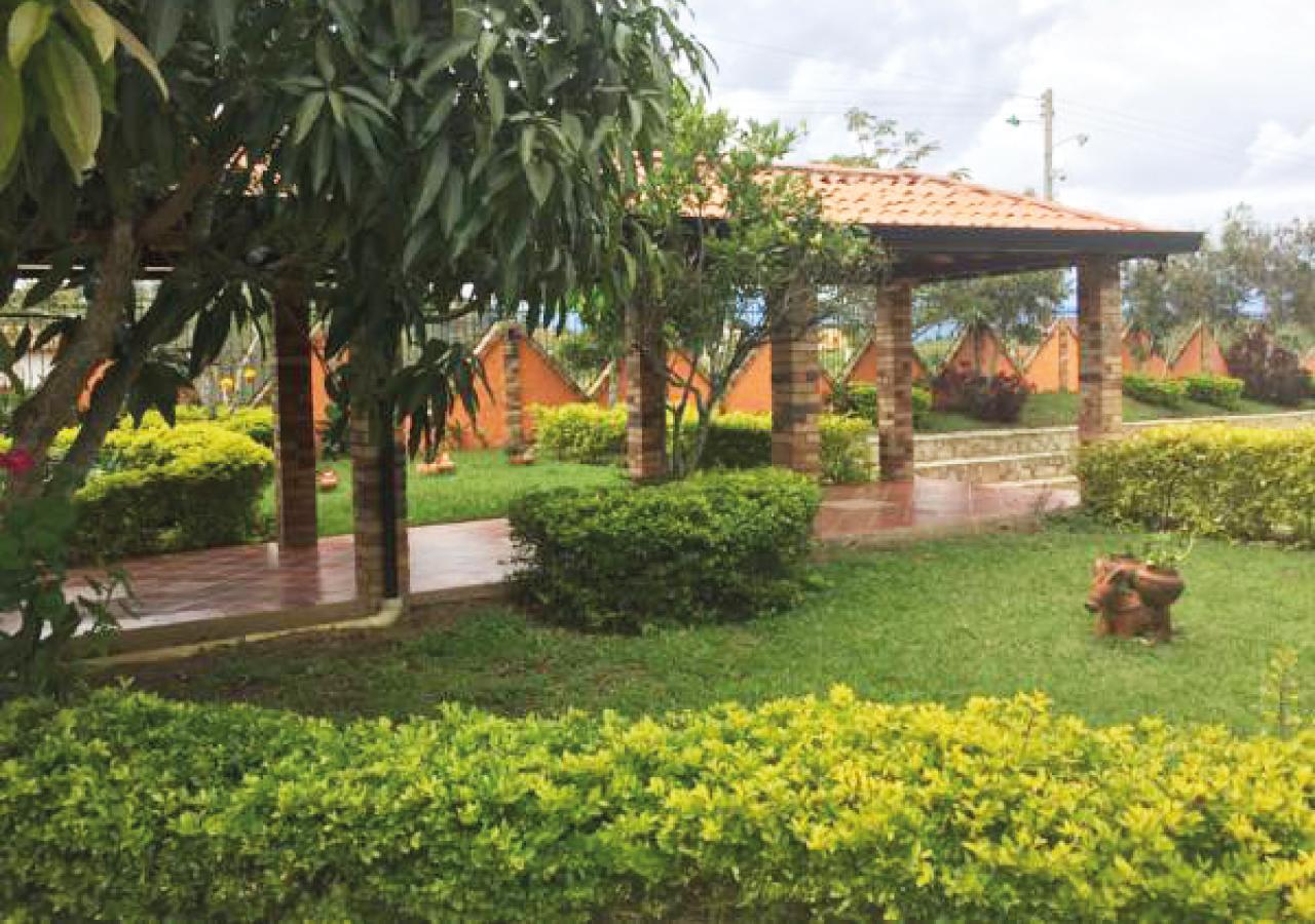 Hotel Cristo Rey Campestre Los Santos  Kültér fotó