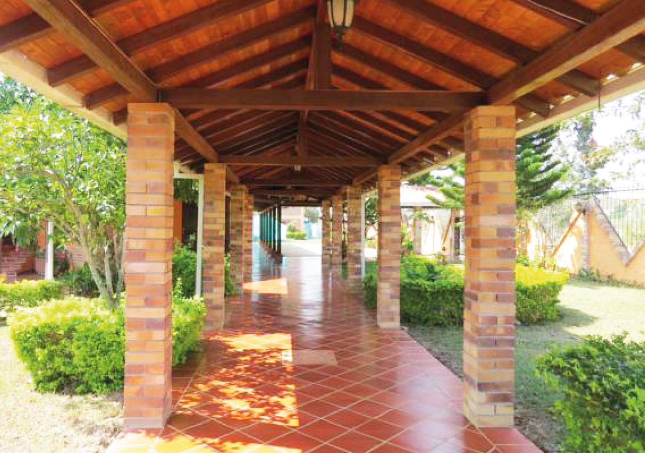 Hotel Cristo Rey Campestre Los Santos  Kültér fotó