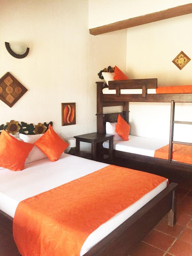 Hotel Cristo Rey Campestre Los Santos  Kültér fotó